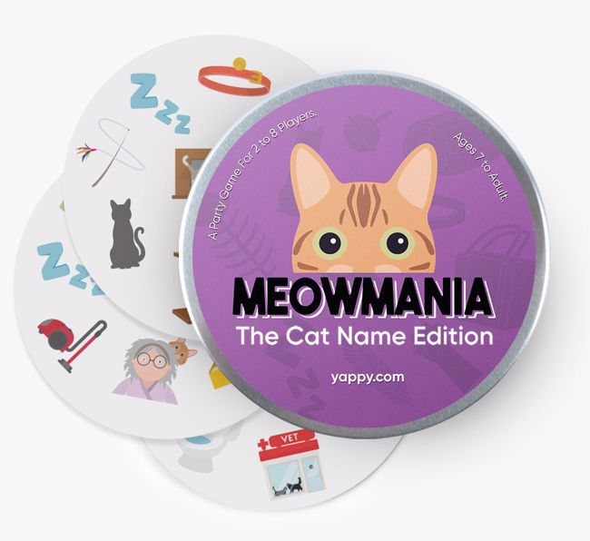 Meowmania: The {dogsName} Edition - {breedCommonName} Card Game 